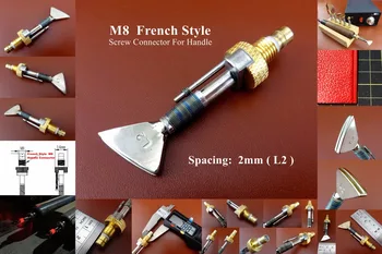 O L2 Type Leather Craft Electric Edging Creasing Machine L Series Wide Side Iron Tips Edger Creaser Groover Bevele Skive Tool
O L2 Type Leather Craft Electric Edging Creasing Machine L Series Wide Side Iron Tips Edger Creaser Groover Bevele Skive Tool
