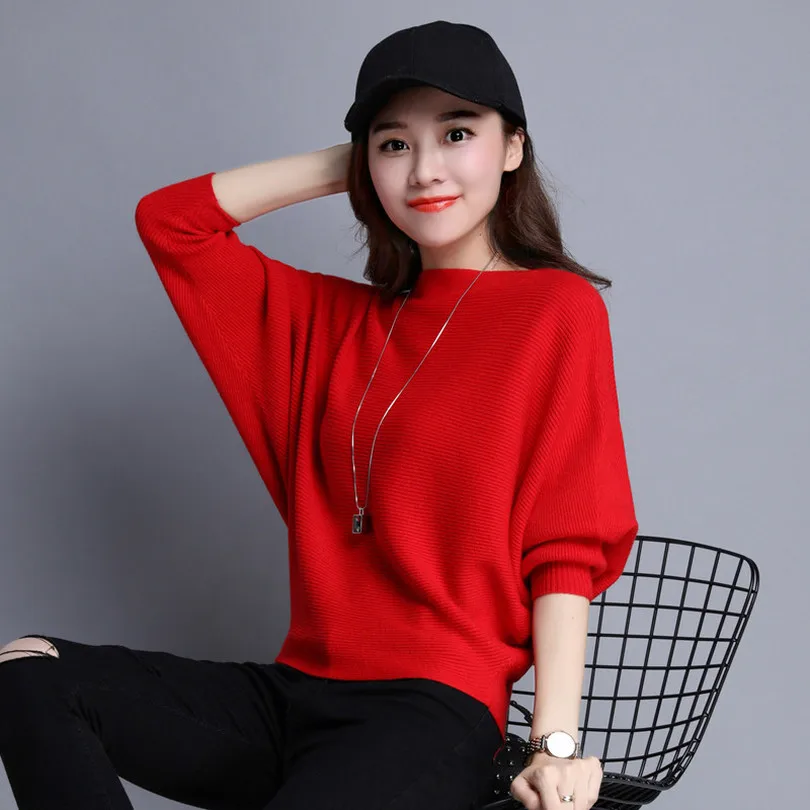 Taotrees Women Bat Fluffy Sweater Knitted Solid Color Female Pullover Casual Female Jumpers Short Knitwear
Taotrees Women Bat Fluffy Sweater Knitted Solid Color Female Pullover Casual Female Jumpers Short Knitwear
