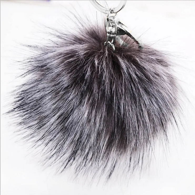 Faux fox Fur Ball Keychain pom pom Key chain Holder car bag hanging Charm pendant Imitation Rhodium Plated keyring porte clef
Faux fox Fur Ball Keychain pom pom Key chain Holder car bag hanging Charm pendant Imitation Rhodium Plated keyring porte clef
