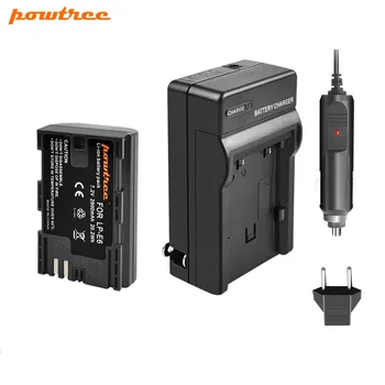 Powtree For Canon 7.2V 2800mAh LPE6 LP E6 LP-E6 Camera Battery + Charger Replacement EOS 5D Mark III 5D Mark IV 60D 70D 80D 6D
Powtree For Canon 7.2V 2800mAh LPE6 LP E6 LP-E6 Camera Battery + Charger Replacement EOS 5D Mark III 5D Mark IV 60D 70D 80D 6D