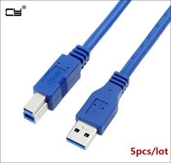 5pcs USB 3.0 A to B Printer Cable Type USB A Male to Male B Print Cable Wire Cord for Printer Supper Speed 0.3/0.6/1/1.5/3m
5pcs USB 3.0 A to B Printer Cable Type USB A Male to Male B Print Cable Wire Cord for Printer Supper Speed 0.3/0.6/1/1.5/3m