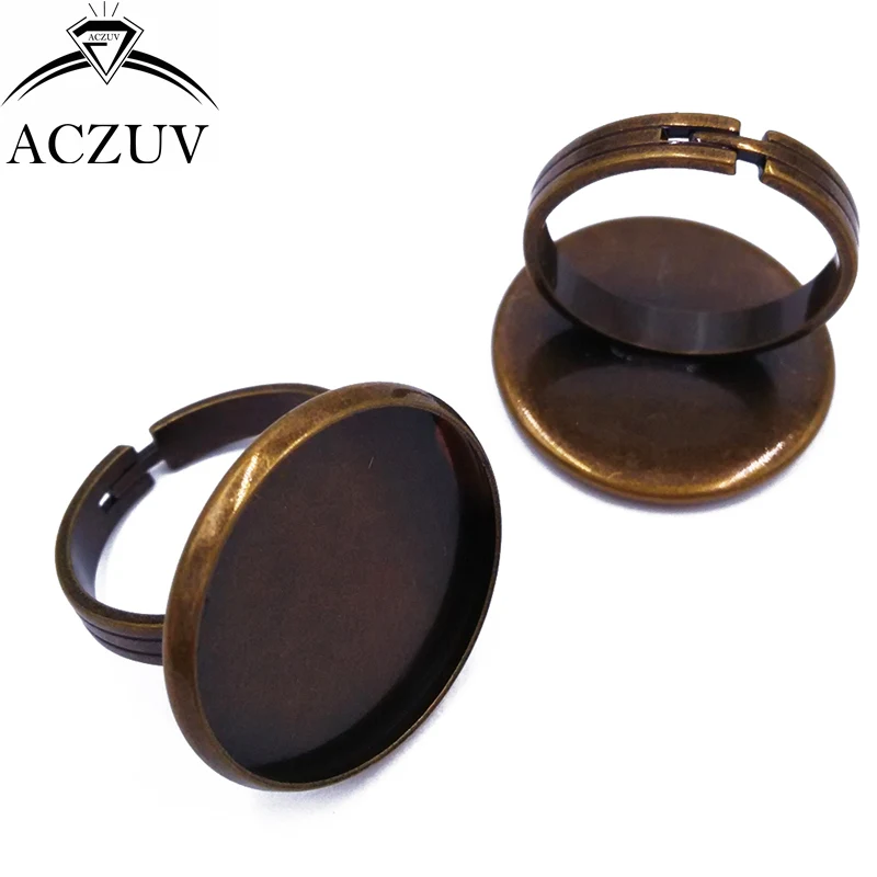 100pcs Antique Bronze 10mm 12mm 14mm 16mm 18mm 20mm Adjustable Ring Blank Bezel Setting Base Tray for Cameo Cabochons TJZT035
100pcs Antique Bronze 10mm 12mm 14mm 16mm 18mm 20mm Adjustable Ring Blank Bezel Setting Base Tray for Cameo Cabochons TJZT035