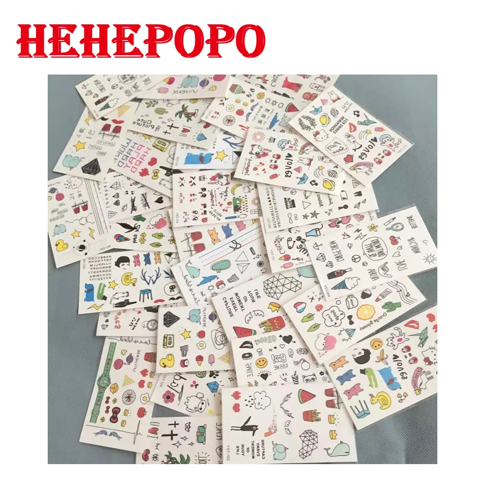 2019 Fashion Cute Water Transferable Tattoo Stickers 10 Pcs / Lot Cartoon Waterproof Temporary Fake Tattoo Toys for Kids
2019 Fashion Cute Water Transferable Tattoo Stickers 10 Pcs / Lot Cartoon Waterproof Temporary Fake Tattoo Toys for Kids