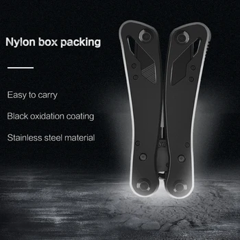 Augusttools New 2019 Multitool Folding Plier Household Screwdriver Knife saw One Hand Tool Outdoor Camping Survival hunting Tool
Augusttools New 2019 Multitool Folding Plier Household Screwdriver Knife saw One Hand Tool Outdoor Camping Survival hunting Tool