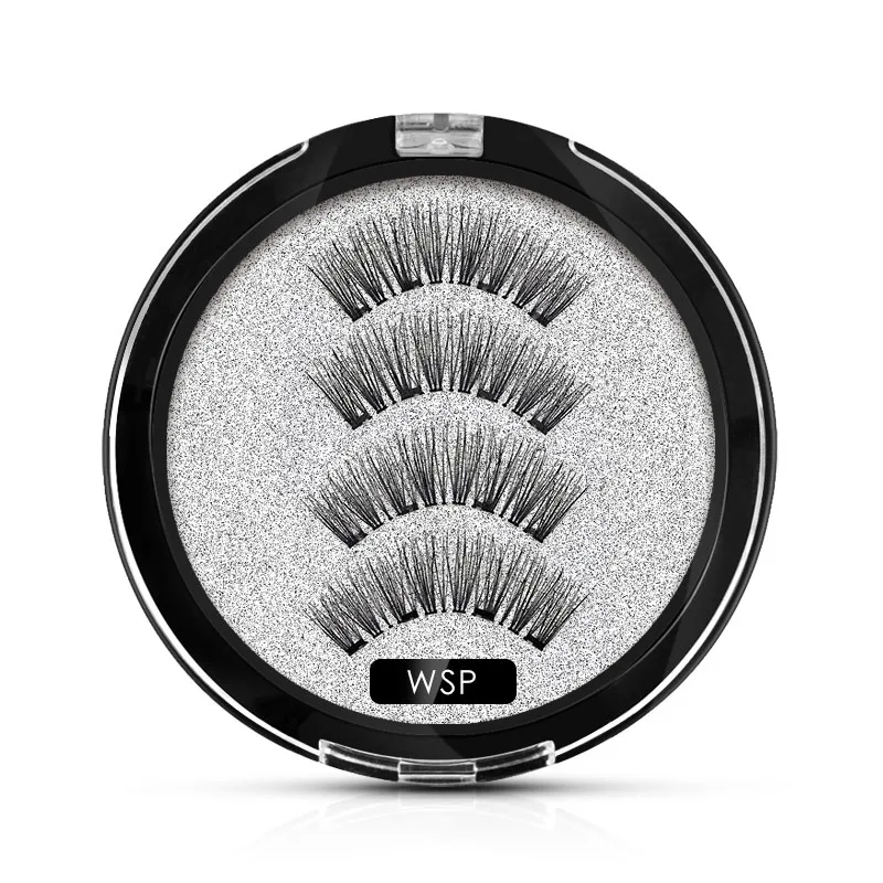 3D Magnetic Eyelashes with 4 Magnet False Eyelashes Handmade Eye Lashes 4Pcs Eye Makeup Kit 3D/6D magnetic lashes WSP
3D Magnetic Eyelashes with 4 Magnet False Eyelashes Handmade Eye Lashes 4Pcs Eye Makeup Kit 3D/6D magnetic lashes WSP