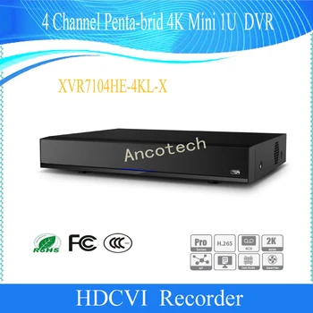 Free Shipping Original English CCTV 4Ch XVR H.265+ H.264 Security Penta-brid 4K Mini 1U DVR Without Logo XVR7104HE-4KL-X
Free Shipping Original English CCTV 4Ch XVR H.265+ H.264 Security Penta-brid 4K Mini 1U DVR Without Logo XVR7104HE-4KL-X