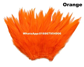 Free Shipping 5pcs Orange Rooster Hackle Feather Strung 10-15cm 4-6" rooster feather Trimming Rolls DIY accessory/costume Deco
Free Shipping 5pcs Orange Rooster Hackle Feather Strung 10-15cm 4-6" rooster feather Trimming Rolls DIY accessory/costume Deco