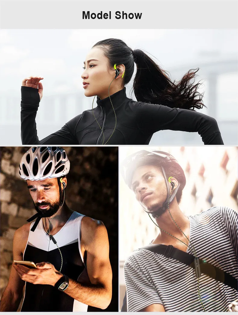Chiclits In-ear Earphone with Microphone Sport Bass Headset 3.5mm Hanging Ear Type Earbud for iPhone Xiaomi Samsung (7)
