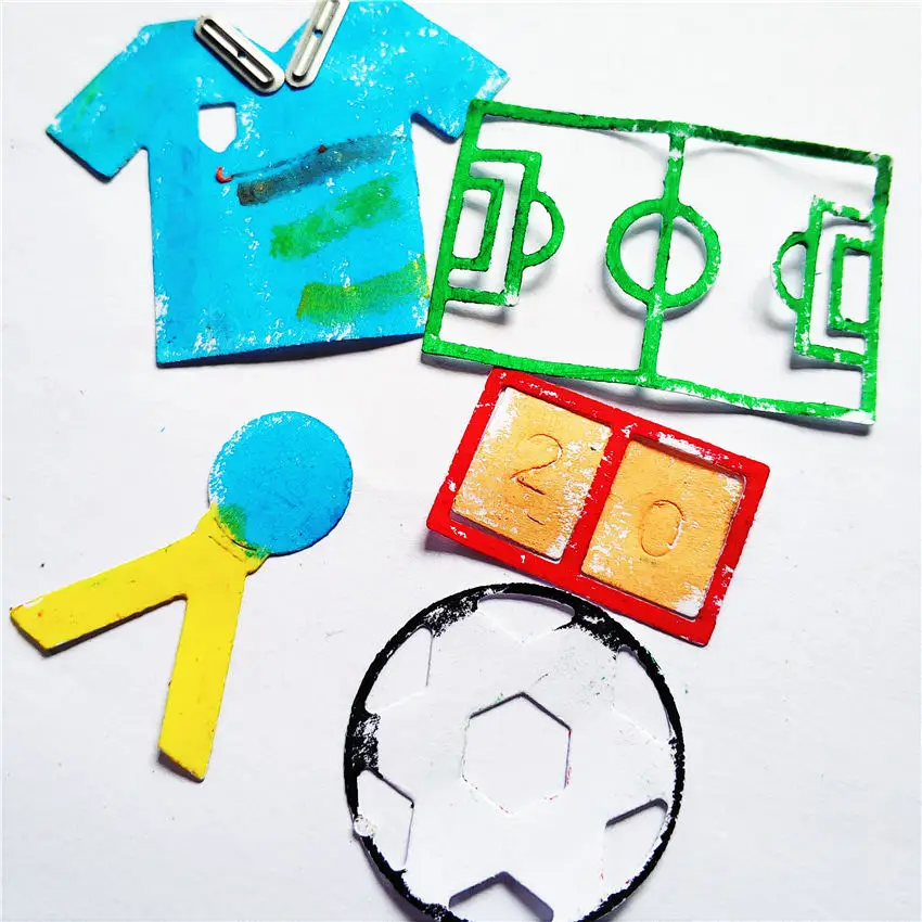 Metal Cutting Dies Craft Football Field Medal Carbon Steel Embossing Stencil DIY Scrapbooking Pad Handmade Papercra
Metal Cutting Dies Craft Football Field Medal Carbon Steel Embossing Stencil DIY Scrapbooking Pad Handmade Papercra