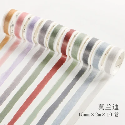 10 rolls/set Vintage pale color Morandi pen drawing swatch index washi tape DIY Planner diary scrapbooking masking tape escolar
10 rolls/set Vintage pale color Morandi pen drawing swatch index washi tape DIY Planner diary scrapbooking masking tape escolar