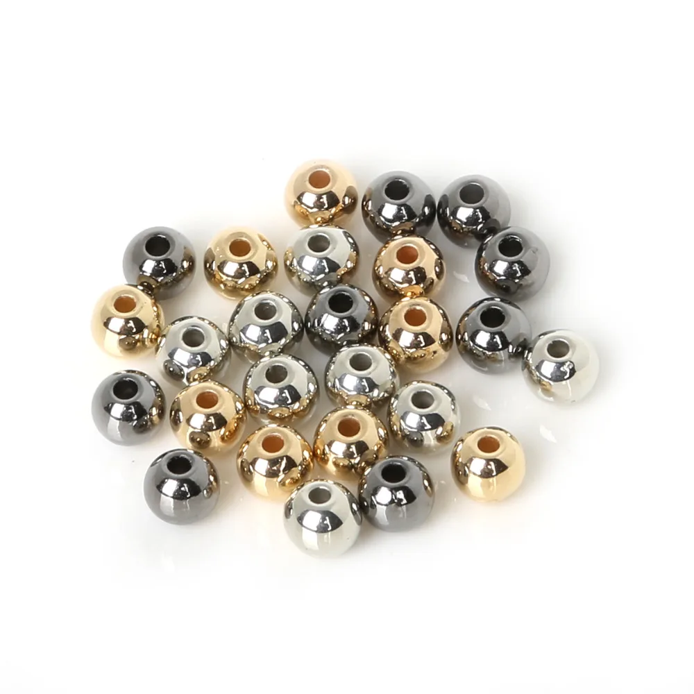 4 6 8 10mm Gold/Sliver/Bronze Plastic CCB Big Hole Beads Bail Beads Necklace Pendant Clip Clasp DIY Jewelry Finding
4 6 8 10mm Gold/Sliver/Bronze Plastic CCB Big Hole Beads Bail Beads Necklace Pendant Clip Clasp DIY Jewelry Finding