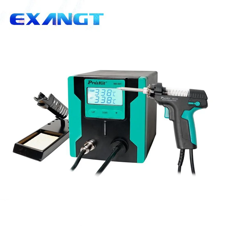 2019 Original New Version LCD Electric Desoldering Gun Anti-static High Power Strong Suction Desoldering Pump Pro'sKit SS-331H 2
2019 Original New Version LCD Electric Desoldering Gun Anti-static High Power Strong Suction Desoldering Pump Pro'sKit SS-331H 2