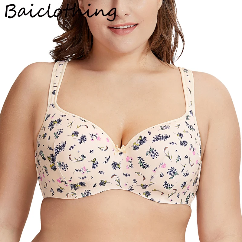 Womens Seamless Bra Women's Smooth Balconette Full Figure Underwire Lightly Lined Contour Floral Bra 36 38 40 42 44 B C D DD E
Womens Seamless Bra Women's Smooth Balconette Full Figure Underwire Lightly Lined Contour Floral Bra 36 38 40 42 44 B C D DD E
