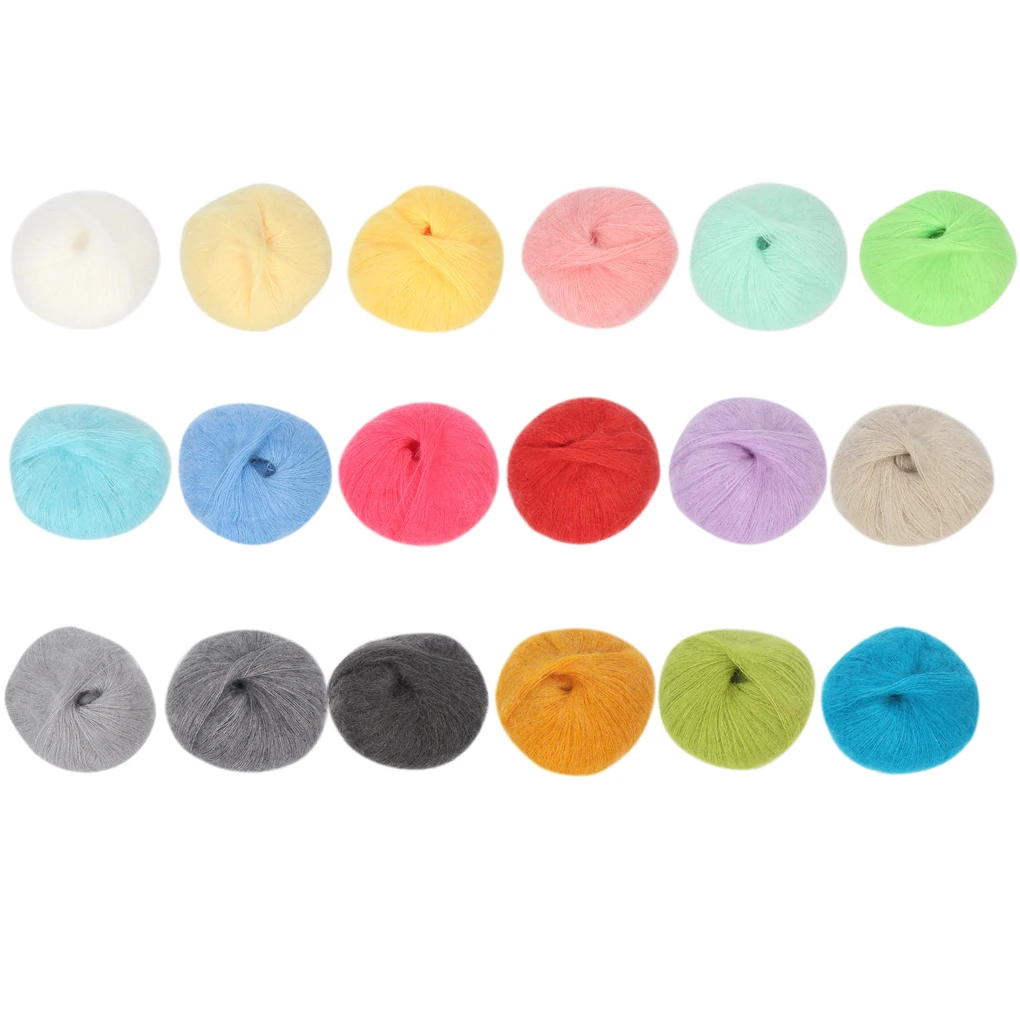 2019 Pure Color 25g/ball Knitting Scarf Yarn Wholsale Soft Thin Plush Hand Crochet Thread Sewing DIY Winter Shawl Sweater Yarn
2019 Pure Color 25g/ball Knitting Scarf Yarn Wholsale Soft Thin Plush Hand Crochet Thread Sewing DIY Winter Shawl Sweater Yarn