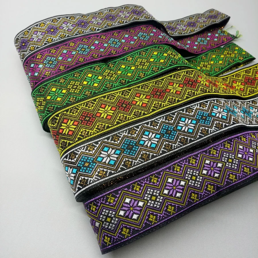 Woven ribbon Jacquard stripe ethnic cord DIY belt 32mm wide 4 yard dog belt webbing DIY Ribbon cord Trim
Woven ribbon Jacquard stripe ethnic cord DIY belt 32mm wide 4 yard dog belt webbing DIY Ribbon cord Trim