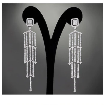 GODKI 102mm Long Tassels Drop Cubic Zirconia Pave Women Engagment Night Out Party Anniversary Dress Up Earring
GODKI 102mm Long Tassels Drop Cubic Zirconia Pave Women Engagment Night Out Party Anniversary Dress Up Earring