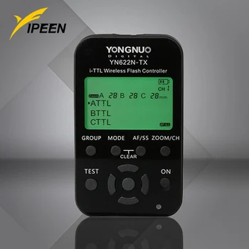 Yongnuo YN-622N YN 622NTX I-TTL Wireless Flash Trigger Transceiver For HSS 1/8000s Transmitter Controller For Nikon Camera
Yongnuo YN-622N YN 622NTX I-TTL Wireless Flash Trigger Transceiver For HSS 1/8000s Transmitter Controller For Nikon Camera