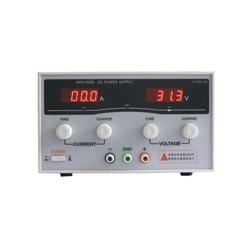 Adjustable High precision DIGITAL switch DC Power Supply protection function 100V 5A KPS 1005D
Adjustable High precision DIGITAL switch DC Power Supply protection function 100V 5A KPS 1005D