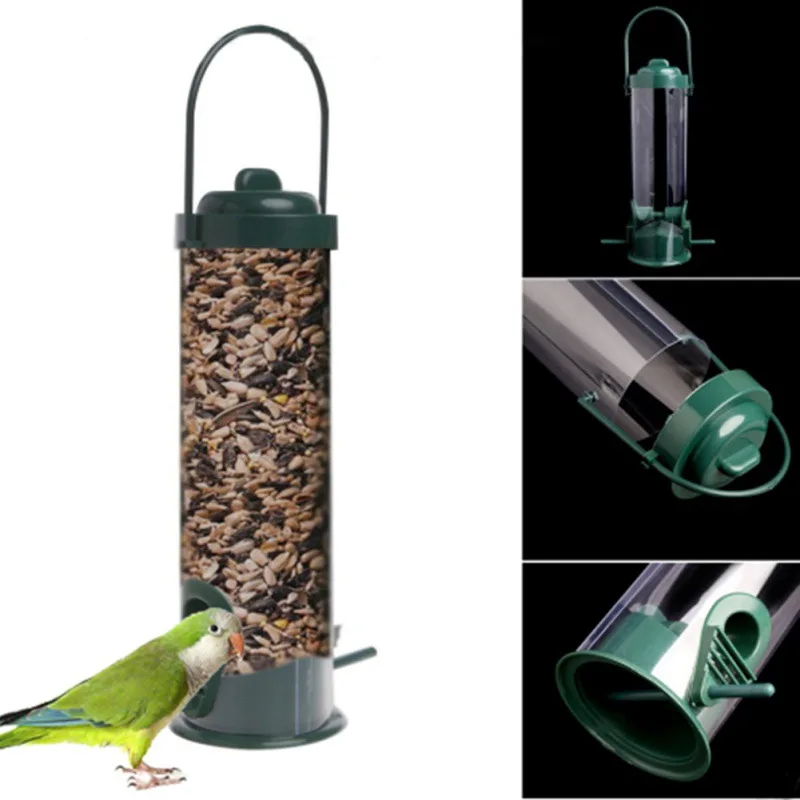 New Plastic Comfort Bird Pet Feeder Waterer Garden Hanging Suction Cup Automatically Bird Feeder Farming Equipment Outdoor
New Plastic Comfort Bird Pet Feeder Waterer Garden Hanging Suction Cup Automatically Bird Feeder Farming Equipment Outdoor