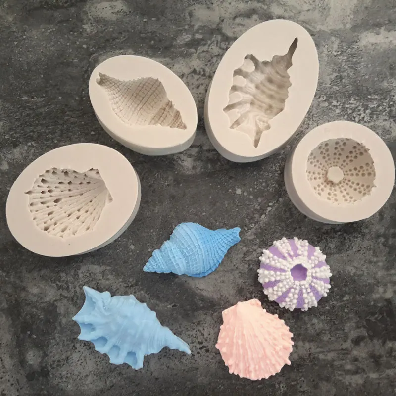 Seashell & Conchs 3D Silicone Mold Shells Fondant Food Cake Decoration Baking Tools
Seashell & Conchs 3D Silicone Mold Shells Fondant Food Cake Decoration Baking Tools