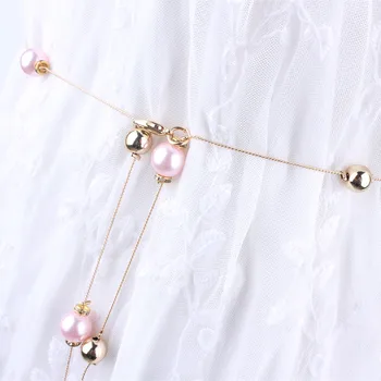 female ladies luxury metal ceinture femme fashion rhinestone sweet pearl thin waist chain belts for women dresses sweater
female ladies luxury metal ceinture femme fashion rhinestone sweet pearl thin waist chain belts for women dresses sweater