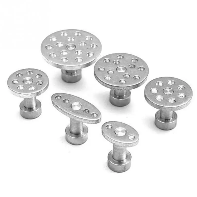 Dent Pulling Glue Tabs 6 Aluminum Pieces Dent Puller Kit