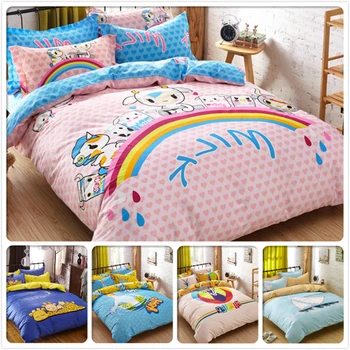 Rainbow Cow Pink Love 3/4 pcs Bedding Sets Cotton Kiing Queen Double Size Duvet Quilt Cover 1.5m 1.8m 2m Bedsheet Kids Bedlinens
Rainbow Cow Pink Love 3/4 pcs Bedding Sets Cotton Kiing Queen Double Size Duvet Quilt Cover 1.5m 1.8m 2m Bedsheet Kids Bedlinens