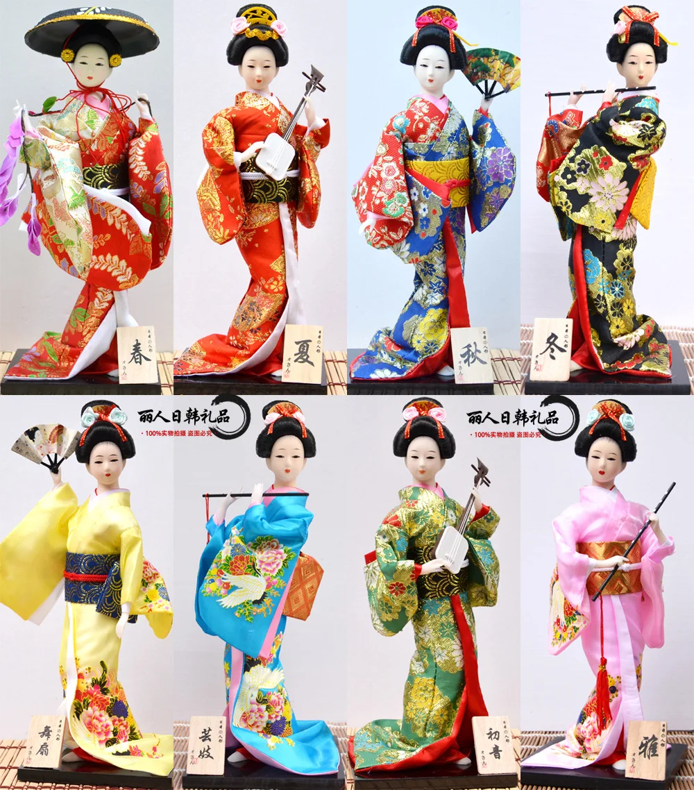 Japanese traditional woman figurines Kimono Kawaii Puppet Geisha girl decorations China handmade crafts Japan style girl fig.
Japanese traditional woman figurines Kimono Kawaii Puppet Geisha girl decorations China handmade crafts Japan style girl fig.