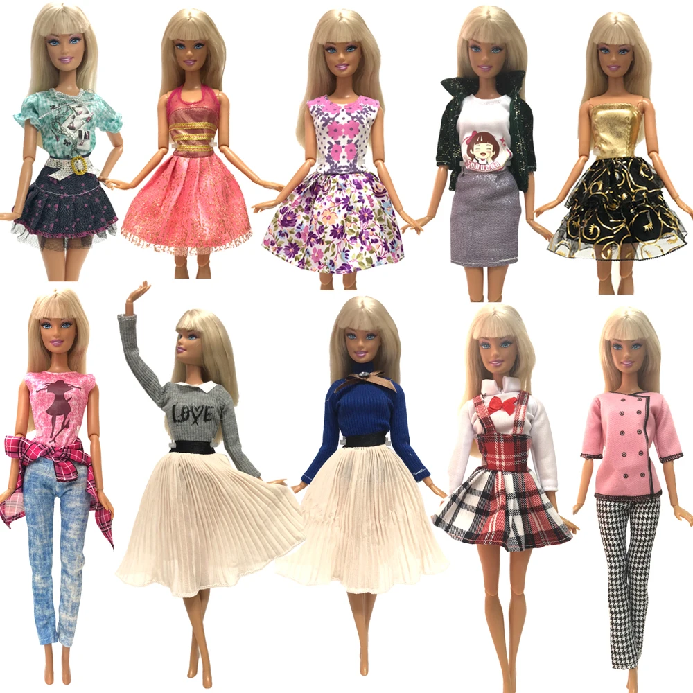 NK 1x Party Doll Dress Top skirt Clothes for Barbie Doll Accessories Costume Play House Casual Dressing Up child Toys Gift 07 JJ
NK 1x Party Doll Dress Top skirt Clothes for Barbie Doll Accessories Costume Play House Casual Dressing Up child Toys Gift 07 JJ