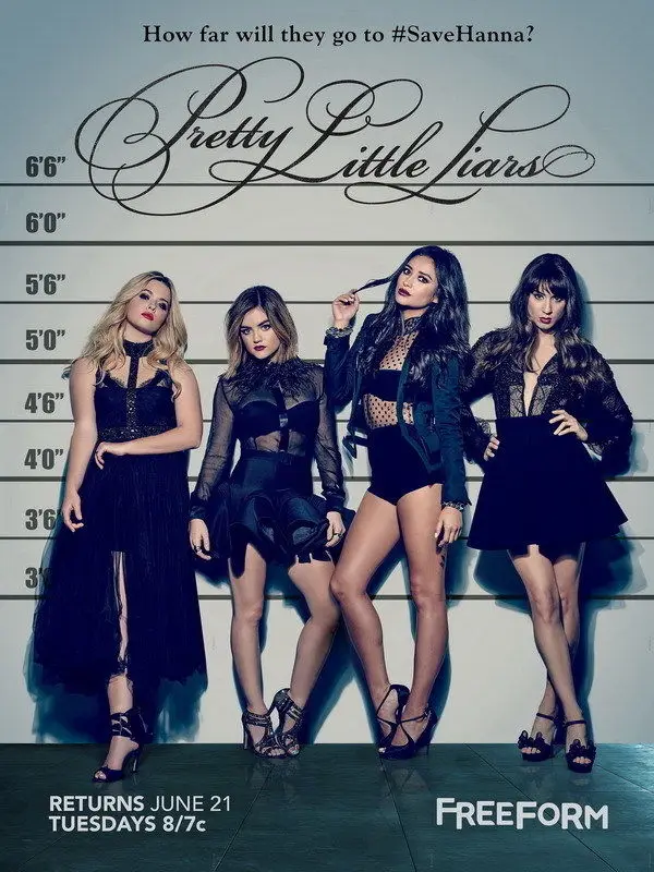 2850 Hot Movie TV Shows - Pretty Little Liars Season 7 24"x32" Poster 
2850 Hot Movie TV Shows - Pretty Little Liars Season 7 24"x32" Poster