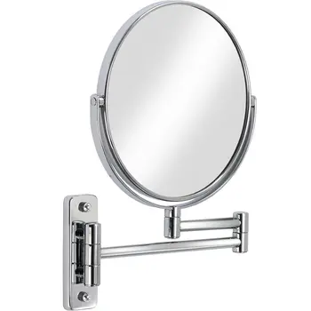 Chrome Bathroom 1X 3X Magnification HD Glass Two-Sided Swivel Wall Mount Mirror 8-Inch cosmetic mirror,360 degree rotation
Chrome Bathroom 1X 3X Magnification HD Glass Two-Sided Swivel Wall Mount Mirror 8-Inch cosmetic mirror,360 degree rotation