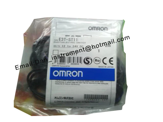 Original Omron E3T-ST11 2M Ultracompact, Ultrathin Photoelectric Sensor with Built-in Amplifier
Original Omron E3T-ST11 2M Ultracompact, Ultrathin Photoelectric Sensor with Built-in Amplifier
