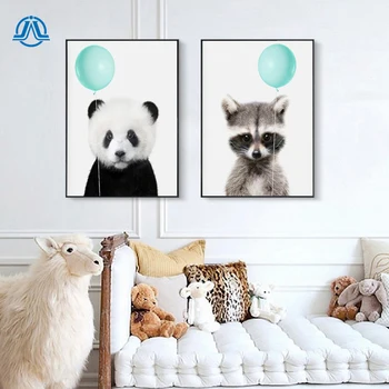 Wall Art Canvas Painting Panda Bunny Koala Green Balloon Nordic Posters And Prints Animal Wall Pictures Baby Kid Room Decoration
Wall Art Canvas Painting Panda Bunny Koala Green Balloon Nordic Posters And Prints Animal Wall Pictures Baby Kid Room Decoration