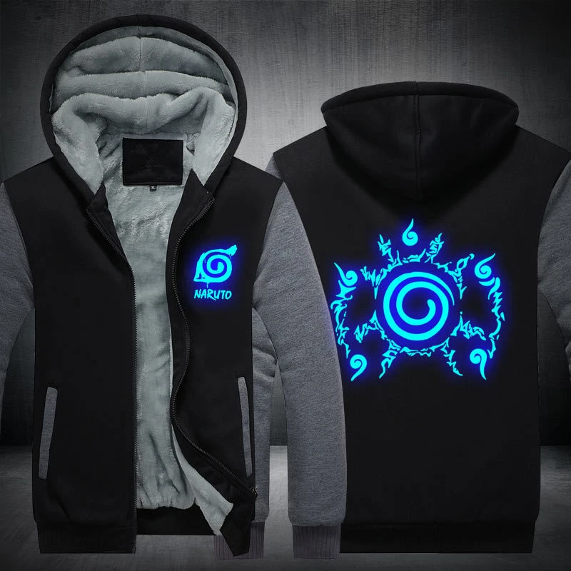 Thickened inner fleece winter autumn Luminous glow at dark Naruto sharingan hoodies men women hip hop Bboy DJ dancer jacket coat
Thickened inner fleece winter autumn Luminous glow at dark Naruto sharingan hoodies men women hip hop Bboy DJ dancer jacket coat