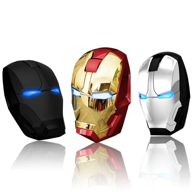 Iron Man Mouse Wireless Mouse Gaming Mouse Gamer Computer Mice Button Silent Click 800/1200/1600/2400DPI Adjustable computer
Iron Man Mouse Wireless Mouse Gaming Mouse Gamer Computer Mice Button Silent Click 800/1200/1600/2400DPI Adjustable computer