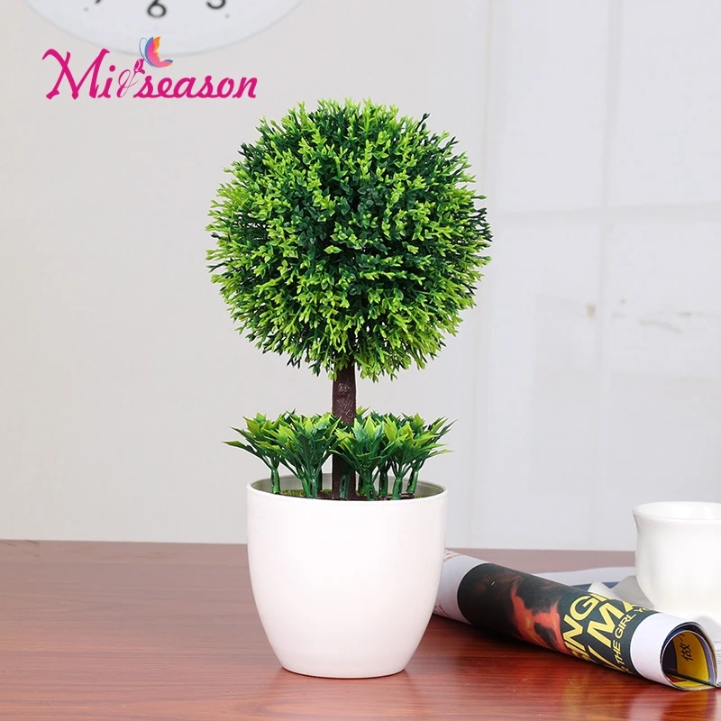 1pc Welcoming Snow ball Emulate Bonsai Simulation Decorative Artificial Flowers Fake Pot Plants Ornaments bathroom Home Decor
1pc Welcoming Snow ball Emulate Bonsai Simulation Decorative Artificial Flowers Fake Pot Plants Ornaments bathroom Home Decor