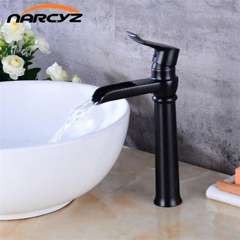 Free shipping Black Waterfall faucet Crane ORB Bathroom basin Faucet Bathroom Basin Mixer Tap with Hot and Cold mixer B535
Free shipping Black Waterfall faucet Crane ORB Bathroom basin Faucet Bathroom Basin Mixer Tap with Hot and Cold mixer B535