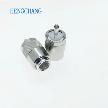 10pcs UHF Male PL259 connector for RG8 RG165 RG214 LMR400 50-7 Coaxial Cable M RF Connector
10pcs UHF Male PL259 connector for RG8 RG165 RG214 LMR400 50-7 Coaxial Cable M RF Connector