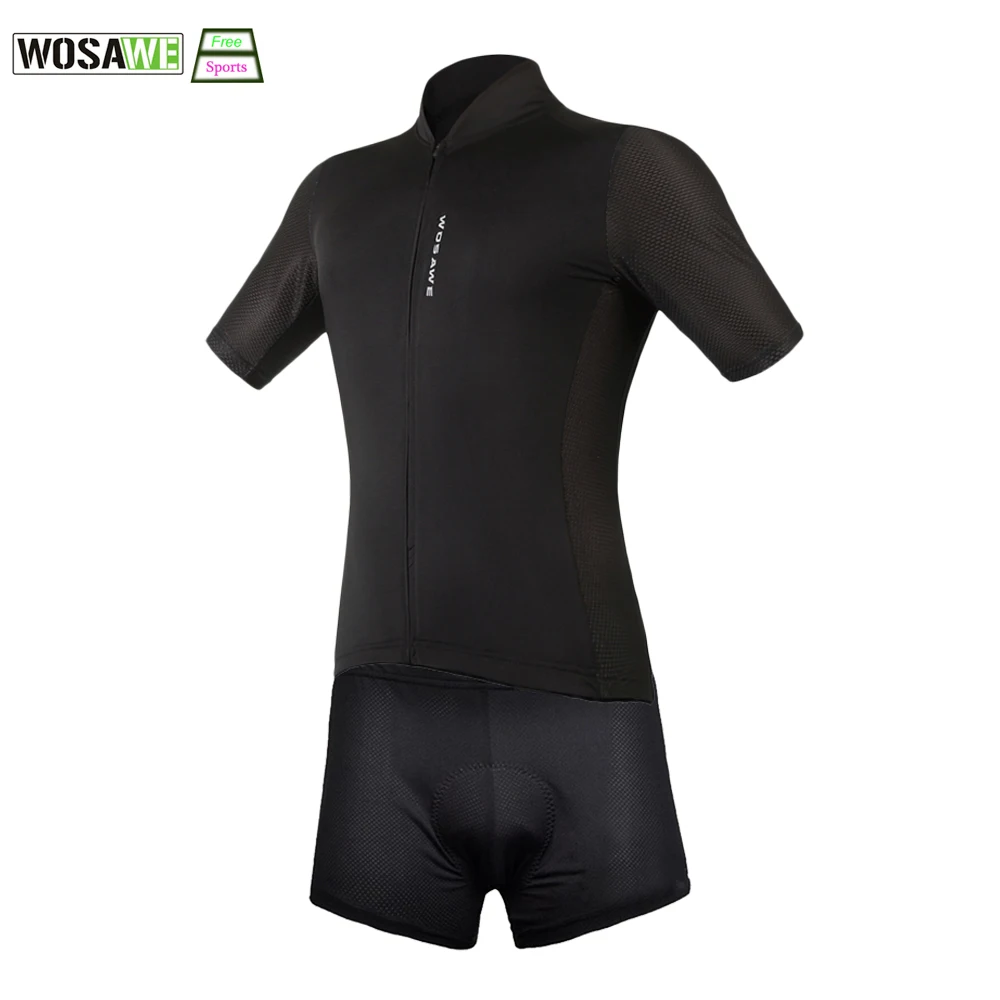 WOSAWE Cycling Jersey Set Outdoor Sports Bicycle T-shirt Downhill Mtb Padded Shorts Breathable Quick Dry Bike Riding Clothing
WOSAWE Cycling Jersey Set Outdoor Sports Bicycle T-shirt Downhill Mtb Padded Shorts Breathable Quick Dry Bike Riding Clothing