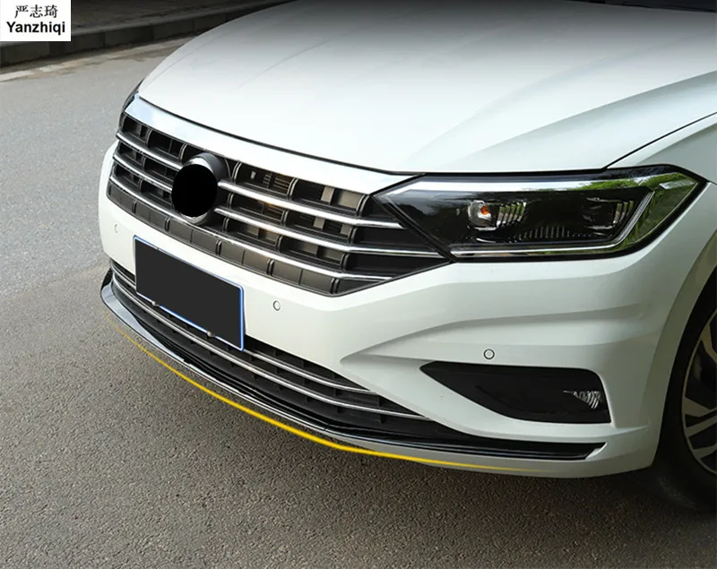 stainless steel 3pcs/lot Front bumper trim Grill strip Anti-scratch and scratch for 2019 Volkswagen VW JETTA 7 MK7 
stainless steel 3pcs/lot Front bumper trim Grill strip Anti-scratch and scratch for 2019 Volkswagen VW JETTA 7 MK7