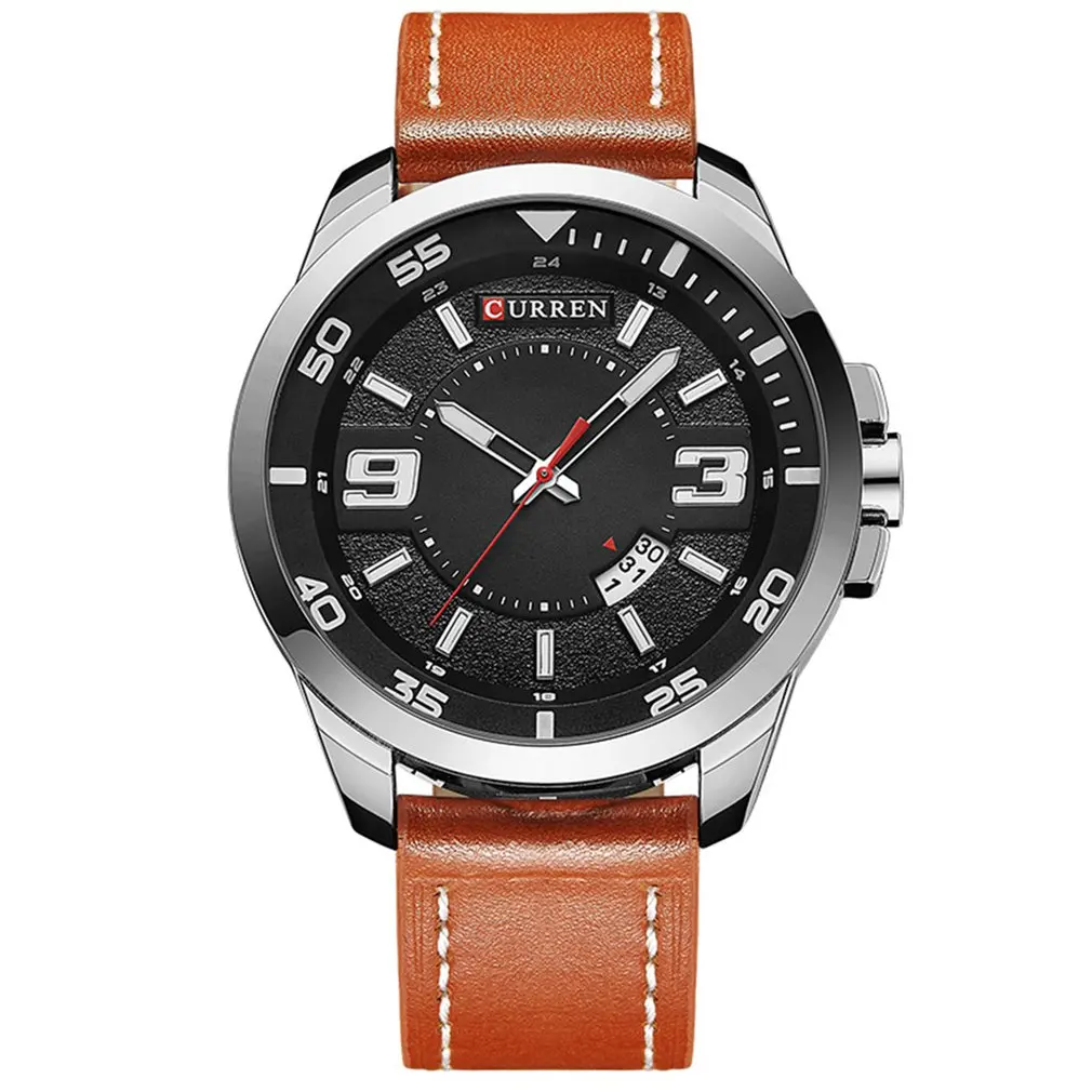 CURREN 8213 Military Mens Quartz Wrist Watch Relogio Masculino Luxury Brand Leather Casual Calendar Watch Sports Male Clock
CURREN 8213 Military Mens Quartz Wrist Watch Relogio Masculino Luxury Brand Leather Casual Calendar Watch Sports Male Clock