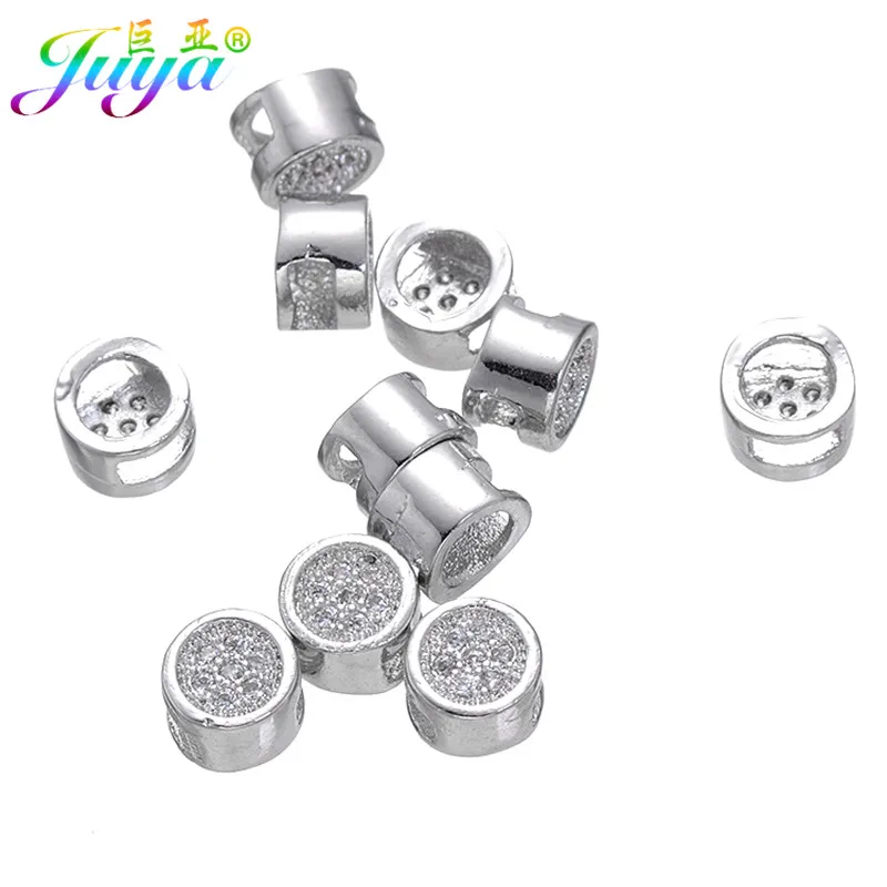 Ali Moda DIY Metal Beads Pave Zircon Slider Charm Beads Accessories For Women Men Needlework Braid Bracelet Necklaces DIY Making
Ali Moda DIY Metal Beads Pave Zircon Slider Charm Beads Accessories For Women Men Needlework Braid Bracelet Necklaces DIY Making
