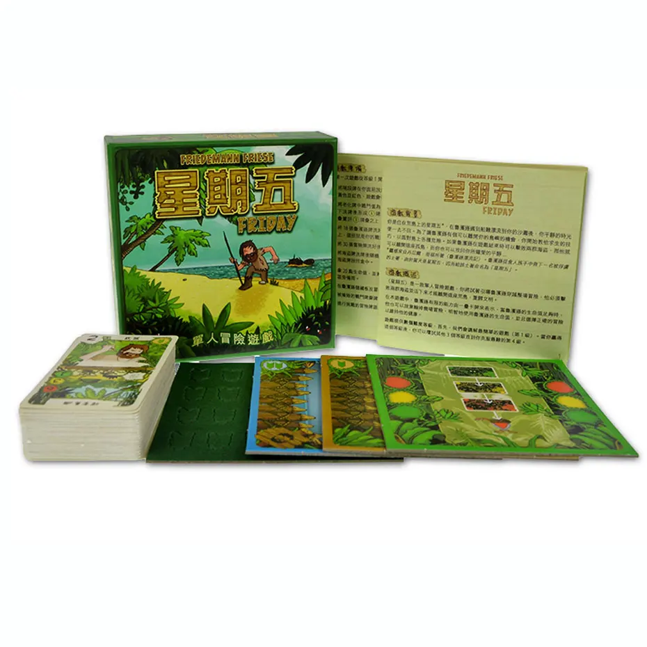 Friday Board Game 1 Players FamilyParty Best Gift for Children Chinses Version Send English rules Single Adventure Game
Friday Board Game 1 Players FamilyParty Best Gift for Children Chinses Version Send English rules Single Adventure Game