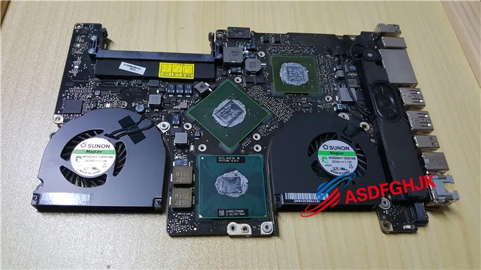 Оригинальная логическая плата для MacBook Pro 15 "Mid 2009 2 66 ГГц MB985LL 820-2523-B A1286 полностью
