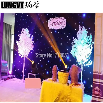 Free Shipping 6mx3m LED Star Curtain LED Backdrops Wedding Backdrop RGBW Led Star Cloth Fireproof
Free Shipping 6mx3m LED Star Curtain LED Backdrops Wedding Backdrop RGBW Led Star Cloth Fireproof