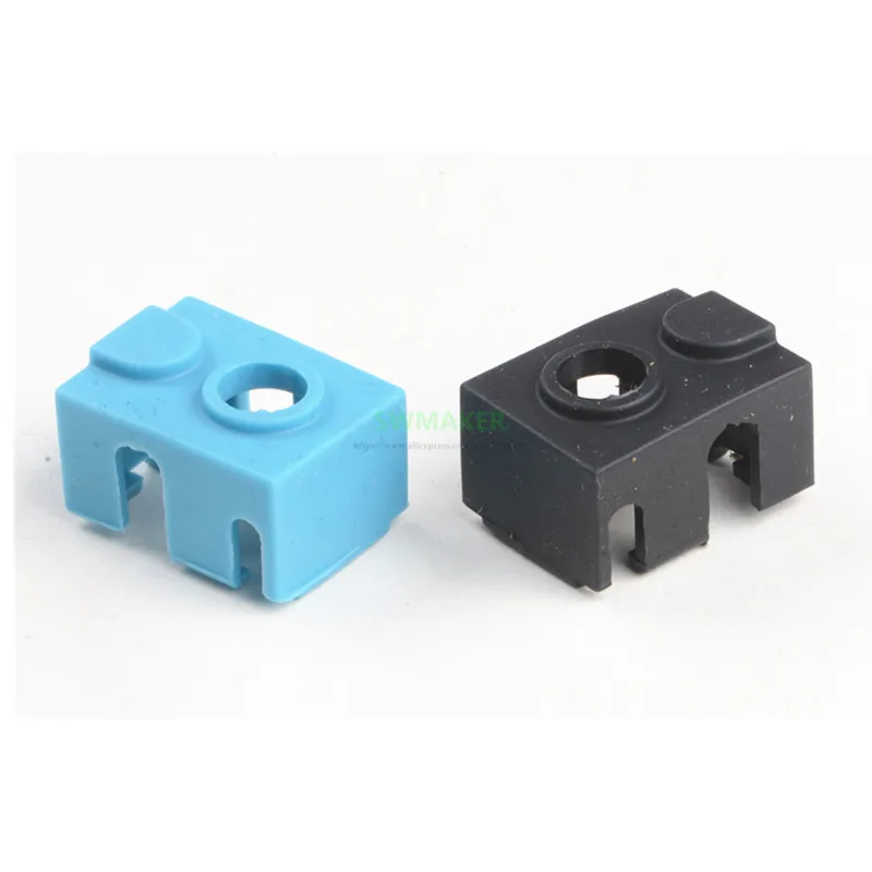 New black V6 Silicone Sock upgrade instead ceramic insulation for PT100 Block Reprap Titan Prusa i3 MK3 hotend
New black V6 Silicone Sock upgrade instead ceramic insulation for PT100 Block Reprap Titan Prusa i3 MK3 hotend