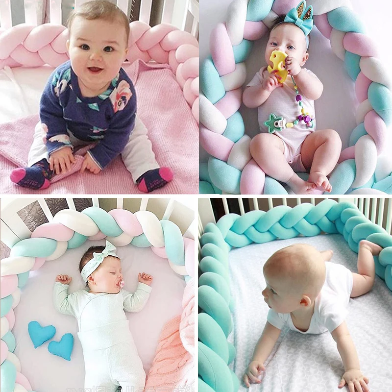 Newborn Baby Room Handmade Nodic Knot Newborn Bed Bumper Long Knotted Braid Pillow Baby Bed Bumper Knot Crib Infant Room Decor
Newborn Baby Room Handmade Nodic Knot Newborn Bed Bumper Long Knotted Braid Pillow Baby Bed Bumper Knot Crib Infant Room Decor