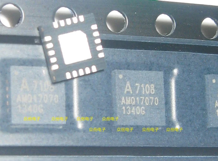 Free Shipping A71X08AQFI A7108 A71X08AQFI/Q 315/433/868/915MHz FSK/GFSK Transceiver QFN-20 SMD
Free Shipping A71X08AQFI A7108 A71X08AQFI/Q 315/433/868/915MHz FSK/GFSK Transceiver QFN-20 SMD