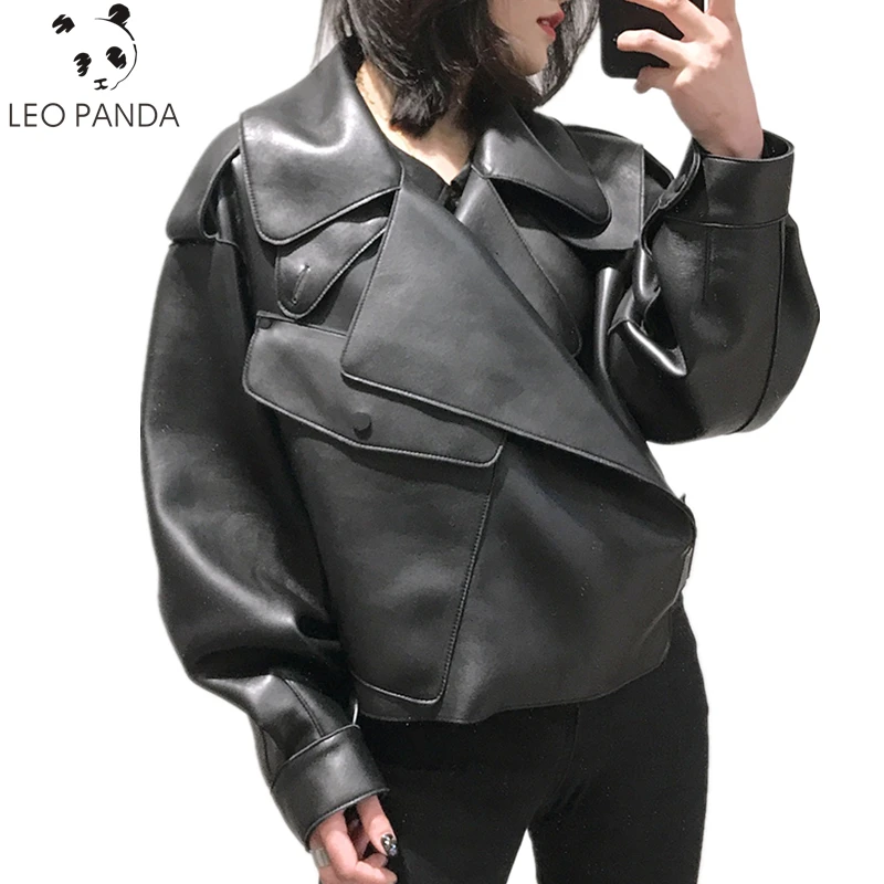 2019 Spring Autumn Superior quality Leather Coat Women Genuine Leather Jacket Real Sheepskin Lambskin Short Leather Coats
2019 Spring Autumn Superior quality Leather Coat Women Genuine Leather Jacket Real Sheepskin Lambskin Short Leather Coats