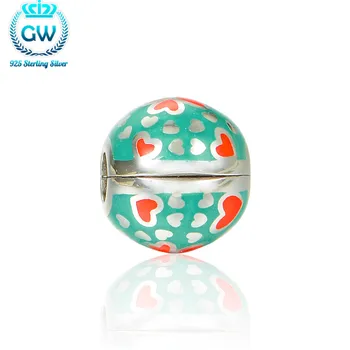 Charm Heart Clip 925 Sterling Silver Fit Women Fashion Snake Chain Bracelet Jewelry Making Brand GW Jewellery Amlk001
Charm Heart Clip 925 Sterling Silver Fit Women Fashion Snake Chain Bracelet Jewelry Making Brand GW Jewellery Amlk001